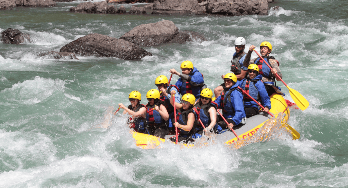Rafting Challenge In Trishuli, Nepal