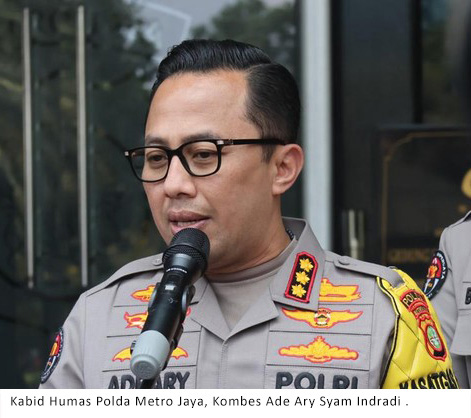 Kabid Humas Polda Metro Jaya, Kombes Ade Ary Syam Indradi