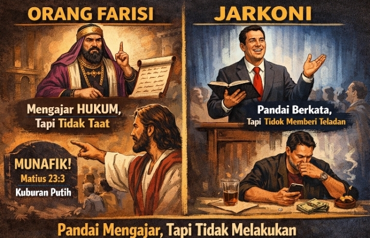 “JARKONI ROHANI: Pandai Berkata, Tetapi Tidak Hidup dalam Kebenaran”